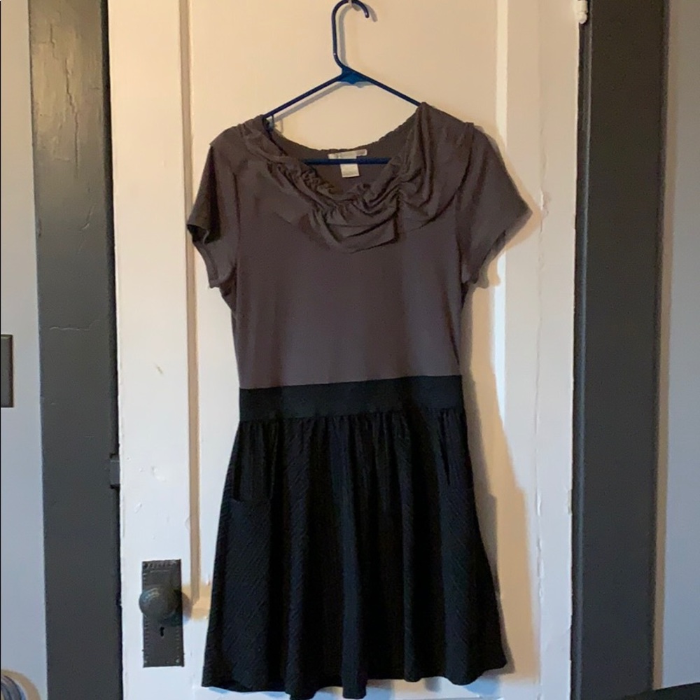 Gray dress